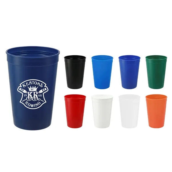 Navy (Ny) color option for Solid 16oz Stadium Cup