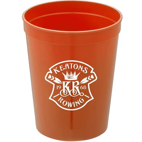 Orange (Or) color option for Solid 16oz Stadium Cup