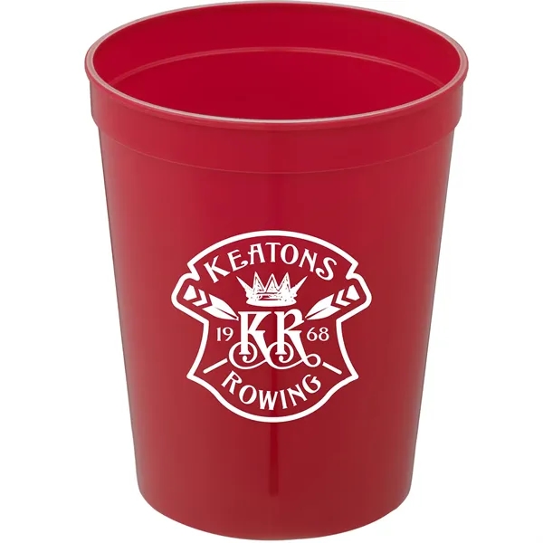 Red (Rd) color option for Solid 16oz Stadium Cup