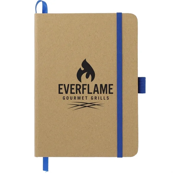 Blue (Bl) color option for Fsc® Mix 5" X 7" Bound Notebook