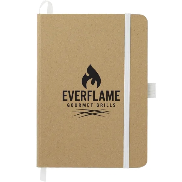White (Wh) color option for Fsc® Mix 5" X 7" Bound Notebook