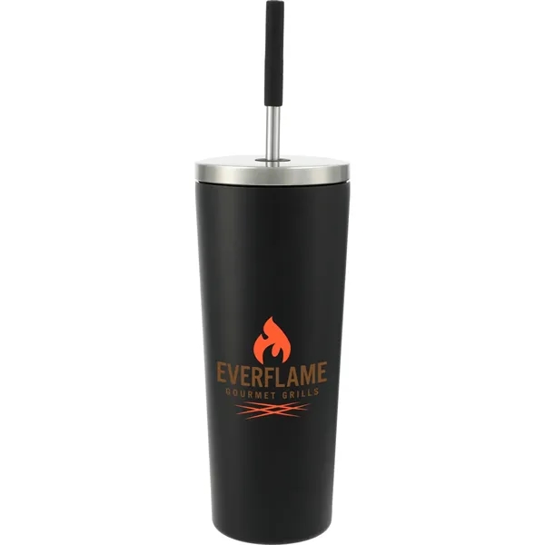 Black (Bk) color option for Maia 2 In 1 Copper Vacuum Tumbler Kit 24oz