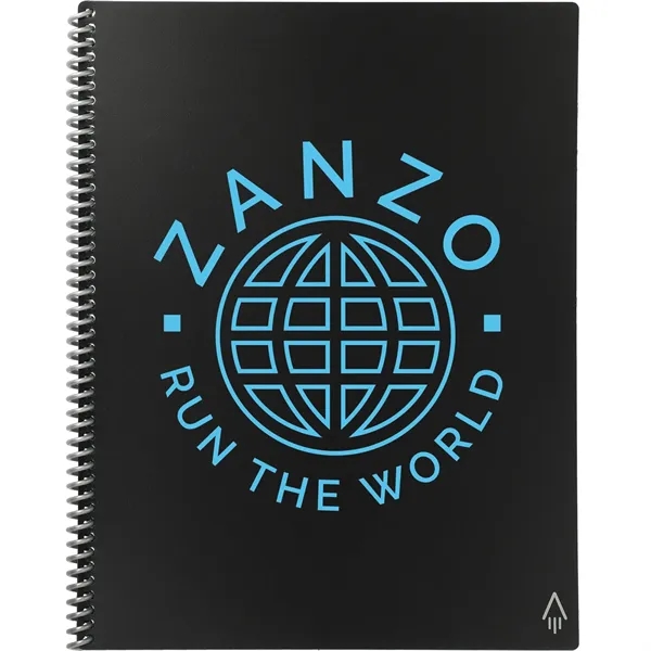 Black (Bk) color option for Rocketbook Fusion Letter Notebook Set