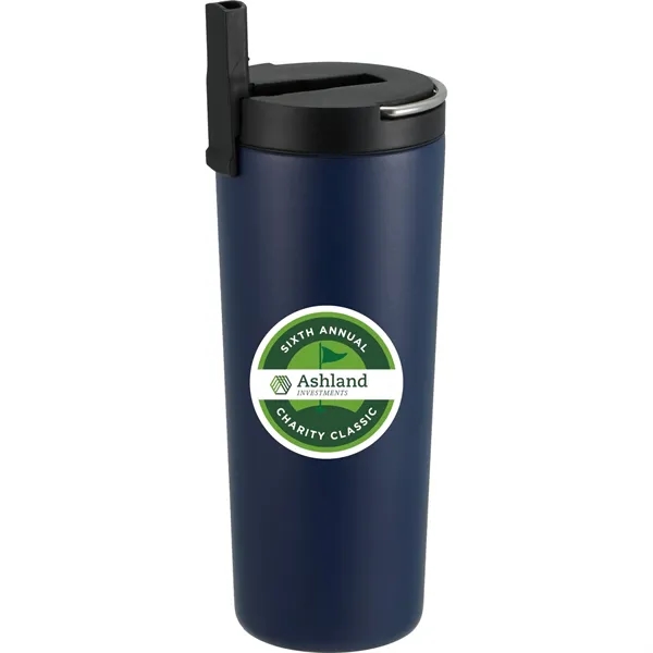 Navy (Ny) color option for Thor Copper Insulated Tumbler 24oz Flip Straw Lid
