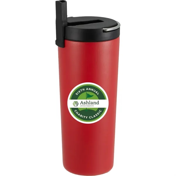 Red (Rd) color option for Thor Copper Insulated Tumbler 24oz Flip Straw Lid