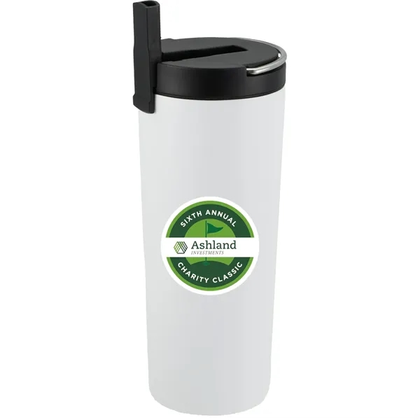 White (Wh) color option for Thor Copper Insulated Tumbler 24oz Flip Straw Lid