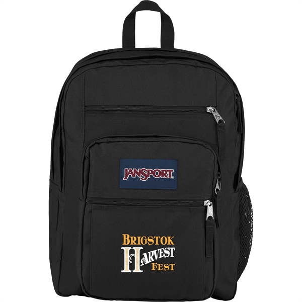 Black (Bk) color option for Jan Sport Big Student 15" Computer Backpack