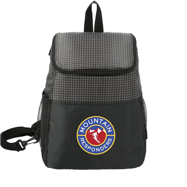 Black (Bk) color option for Grid Sling 12 Can Cooler