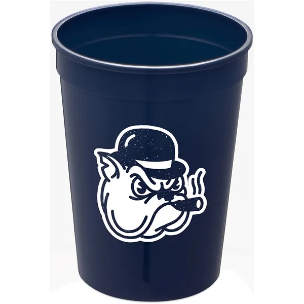 Navy (Ny) color option for Solid 12oz Stadium Cup
