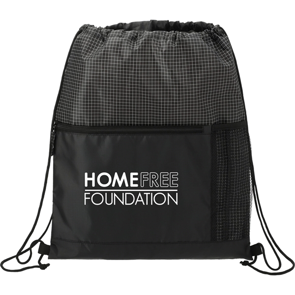 Black (Bk) color option for Grid Drawstring