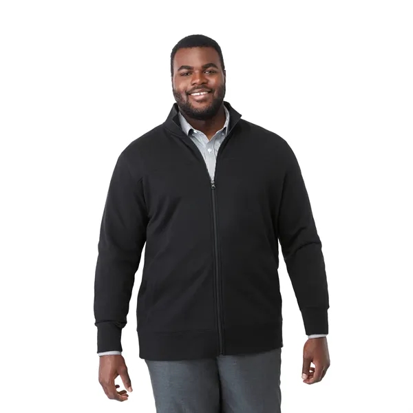 Black (995) color option for Men's Argus Eco Fleece Full Zip