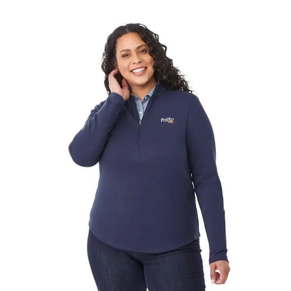 Vintage Navy (573) color option for Women's Rigi Eco Knit Half Zip