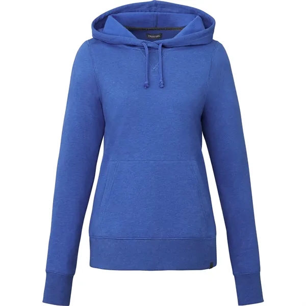 New Royal Heather (561) color option for Women's Argus Eco Fleece Hoody