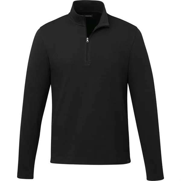 Black (995) color option for Men's Rigi Eco Knit Quarter Zip