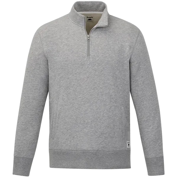 Grey Mix (931) color option for Men's Paddlecreek Roots73 Fleece Quarter Zip