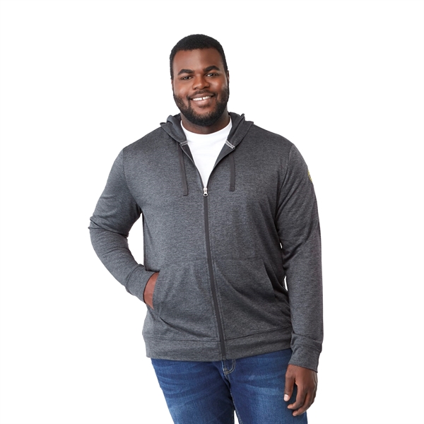 Heather Dark Charcoal (988) color option for Men's Lavar Eco Knit Full Zip Hoody