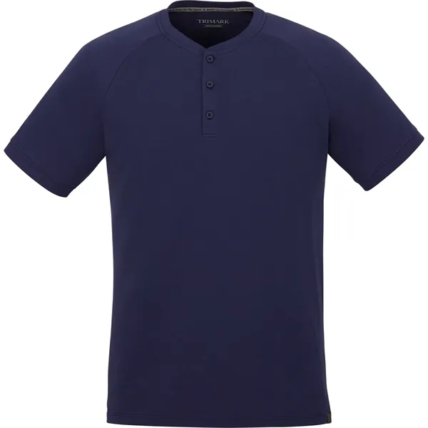 Vintage Navy (573) color option for Men's Somoto Eco Short Sleeve Henley