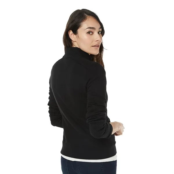 Black (995) color option for American Giant Moto Full Zip   Women's