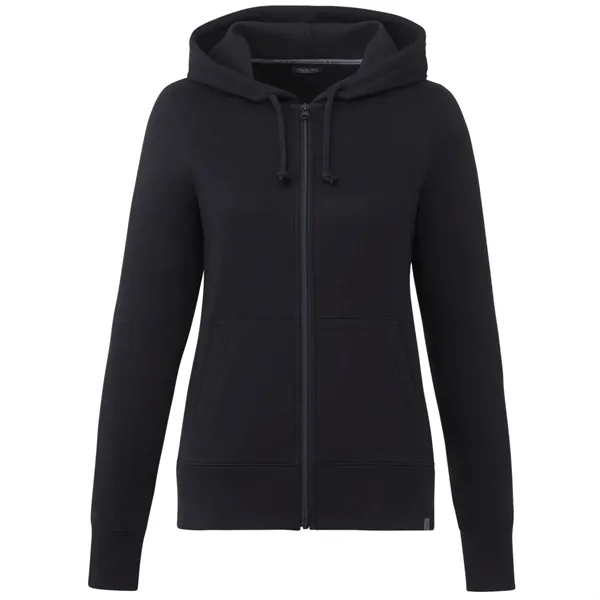 Black (995) color option for Women's Argus Eco Fleece Full Zip Hoody