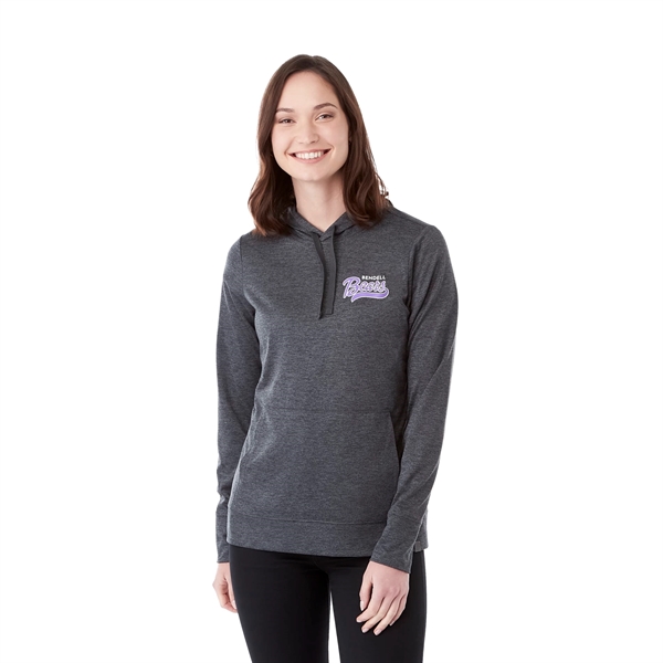Heather Dark Charcoal (988) color option for Women's Lavar Eco Knit Hoody