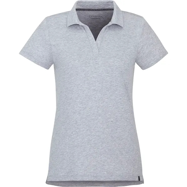 Heather Grey (932) color option for Women's Somoto Eco Short Sleeve Polo