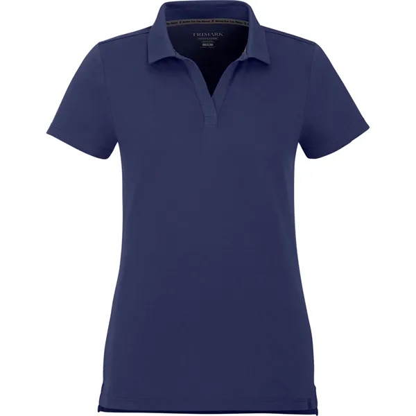 Vintage Navy (573) color option for Women's Somoto Eco Short Sleeve Polo