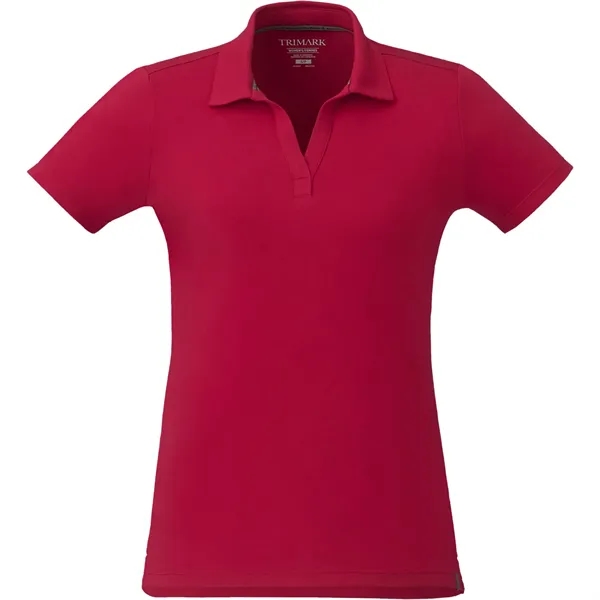 Vintage Red (369) color option for Women's Somoto Eco Short Sleeve Polo