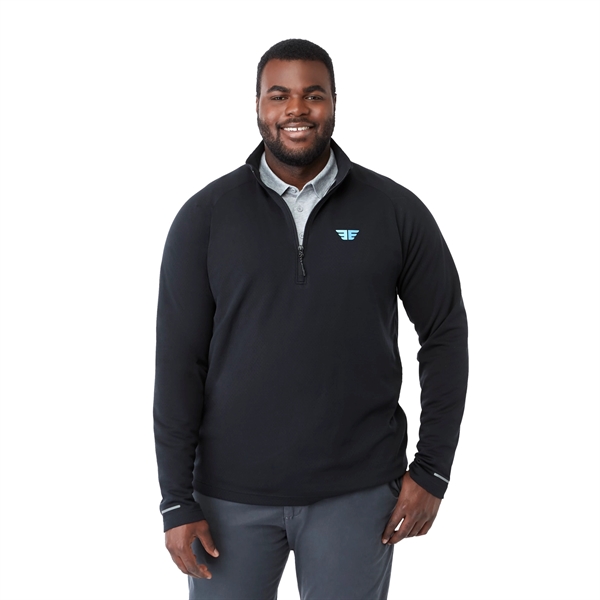 Black (995) color option for Men's Asgard Eco Knit Quarter Zip