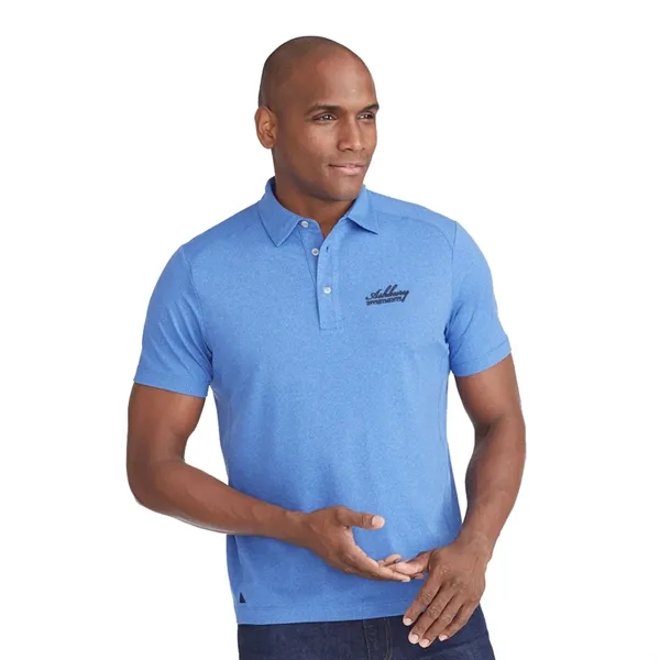 China Blue (437) color option for Untuc Kit Performance Polo   Men's