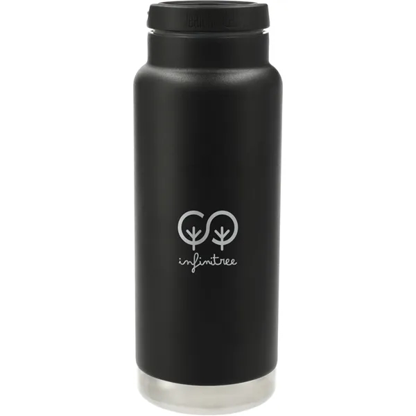 Black (Bk) color option for Klean Kanteen Eco Tk Wide 32oz  Loop Cap