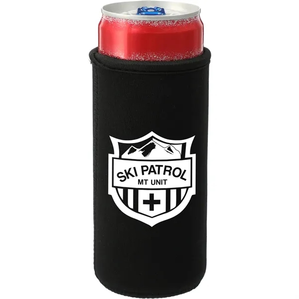 Black (Bk) color option for 12oz Slim Can Insulator