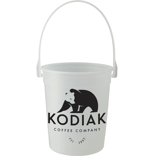 Clear (Cl) color option for 32oz Pail With Handle