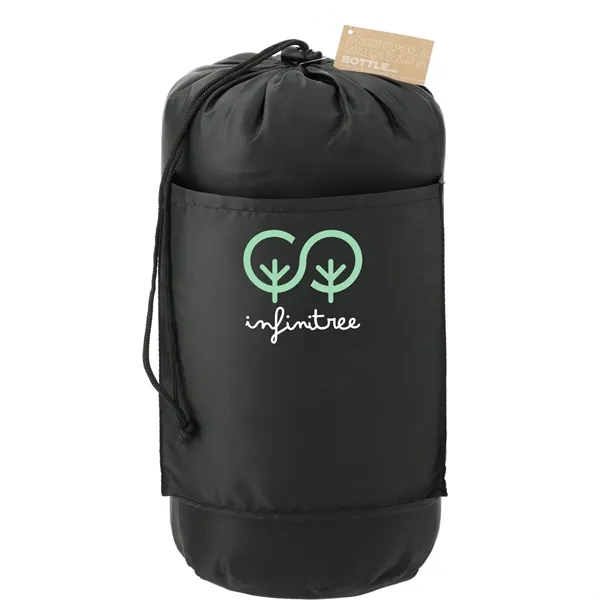 Black (Bk) color option for Wave Recycled Insulated Outdoor Blanket