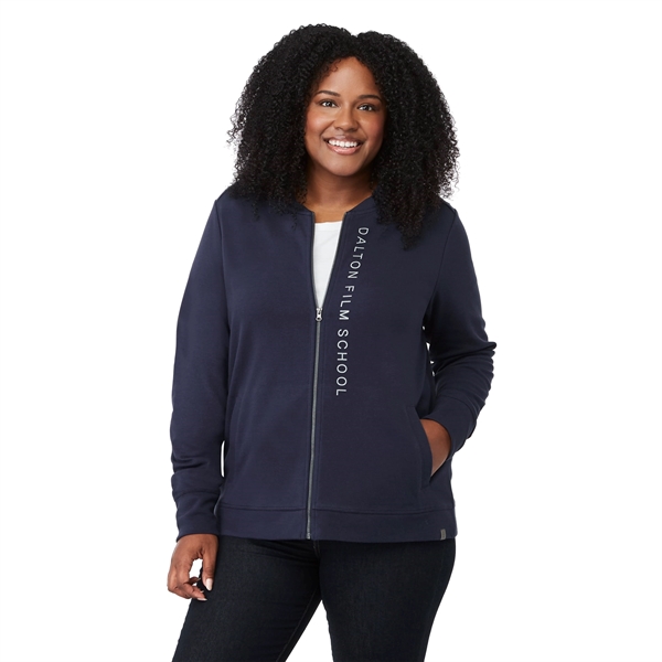 Vintage Navy (573) color option for Rigi Eco Knit Full Zip   Women's