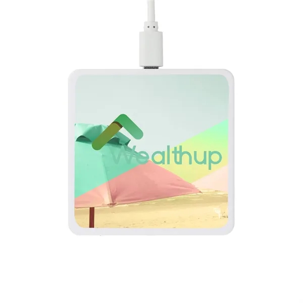 White (Wh) color option for Square Wireless Charging Pad