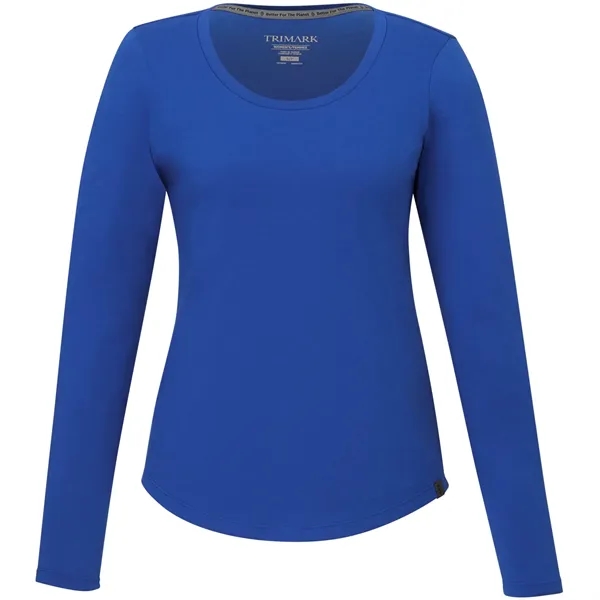 New Royal (561) color option for Somoto Eco Long Sleeve Tee   Women's