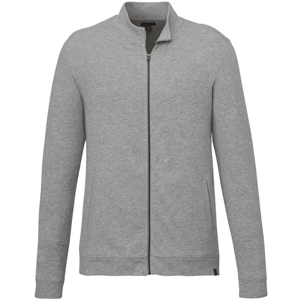 Heather Grey (932) color option for Rigi Eco Knit Full Zip   Men's