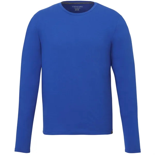 New Royal (561) color option for Somoto Eco Long Sleeve Tee   Men's