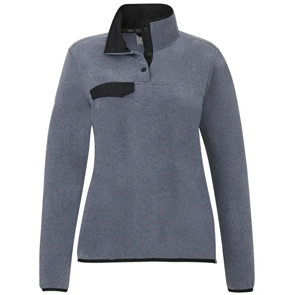 Denim Mix (510) color option for Roots73 Westville Eco Microfleece Pullover Women's