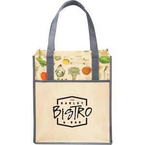 Photo of Big Grocery Vintage Laminated Non Woven Tote