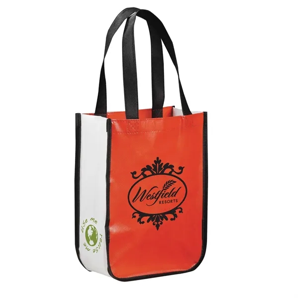 Red (Rd) color option for Gloss Laminated Non Woven Gift Tote