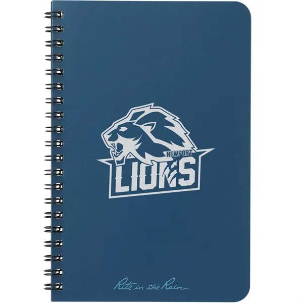Blue (Bl) color option for 4.6' X 7' Rite In The Rain Side Spiral Notebook