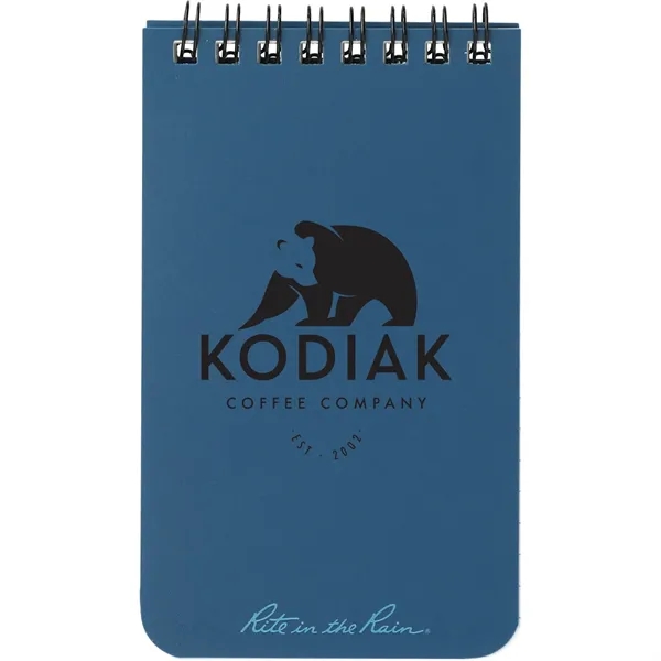 Blue (Bl) color option for 3' X 5' Rite In The Rain Top Spiral Notebook