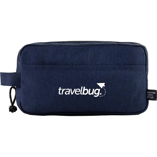 Navy (Ny) color option for Vila Recycled Dopp Kit Pouch