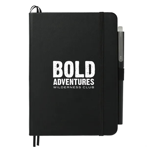 Main photo of 5" X 7" Recycled Ing Bound Notebook W Pen