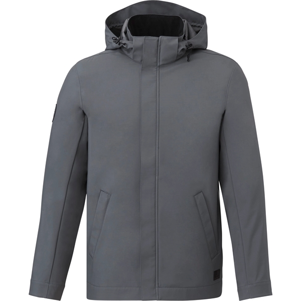 Charcoal (990) color option for Roots73 Napanee Eco Softshell Jacket   Men's