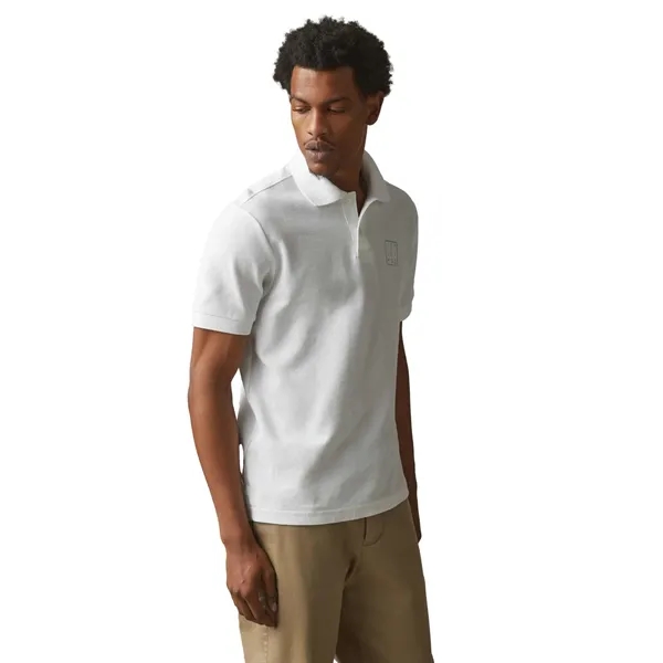 White (125) color option for American Giant Cotton Pique Polo   Men's