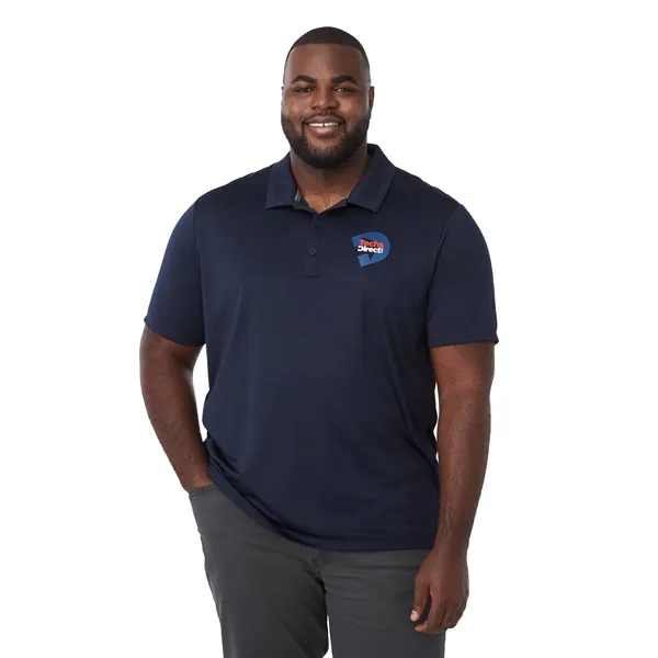 Navy (575) color option for Evans Eco Short Sleeve Polo   Men's
