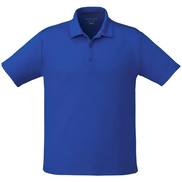 New Royal (561) color option for Evans Eco Short Sleeve Polo   Men's