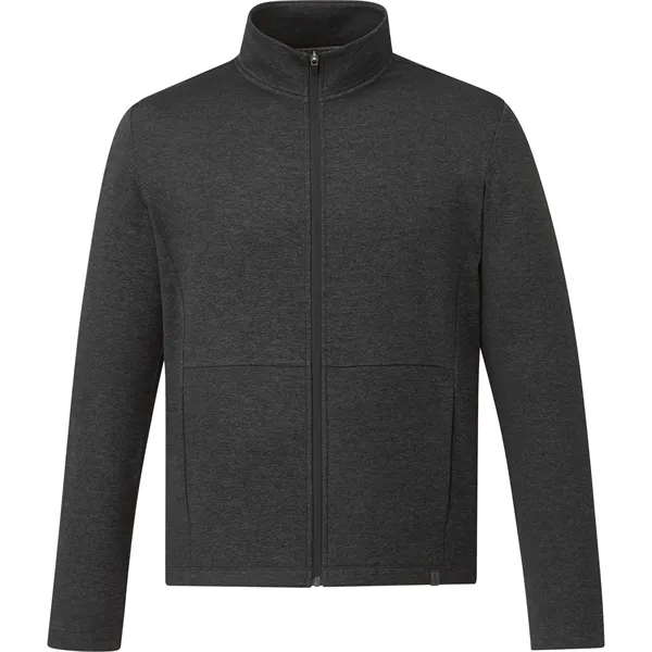 Heather Dark Charcoal (988) color option for Merritt Eco Knit Full Zip   Men's
